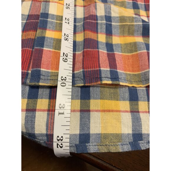 Taylor Stitch Plaid Button Down Shirt Size 40 - Picture 6 of 8